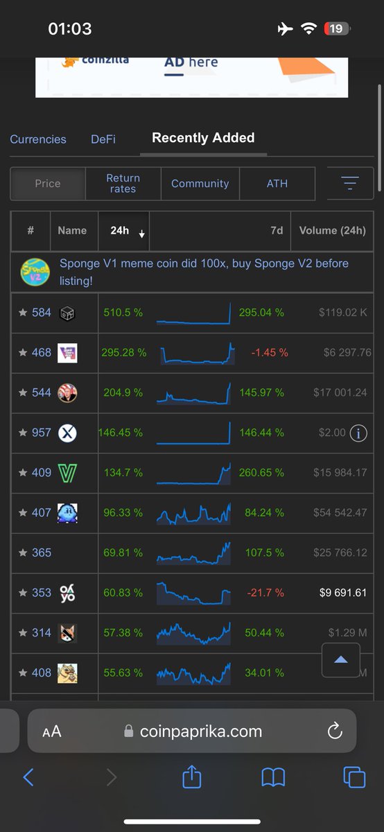 PBOX_PANDORA's tweet photo. Knock knock Pandora’s Box number #1 in Coinpaprika most gainers 🗃️🗃️🗃️

@coinpaprika $pbox https://t.co/t3HlL4g2rF