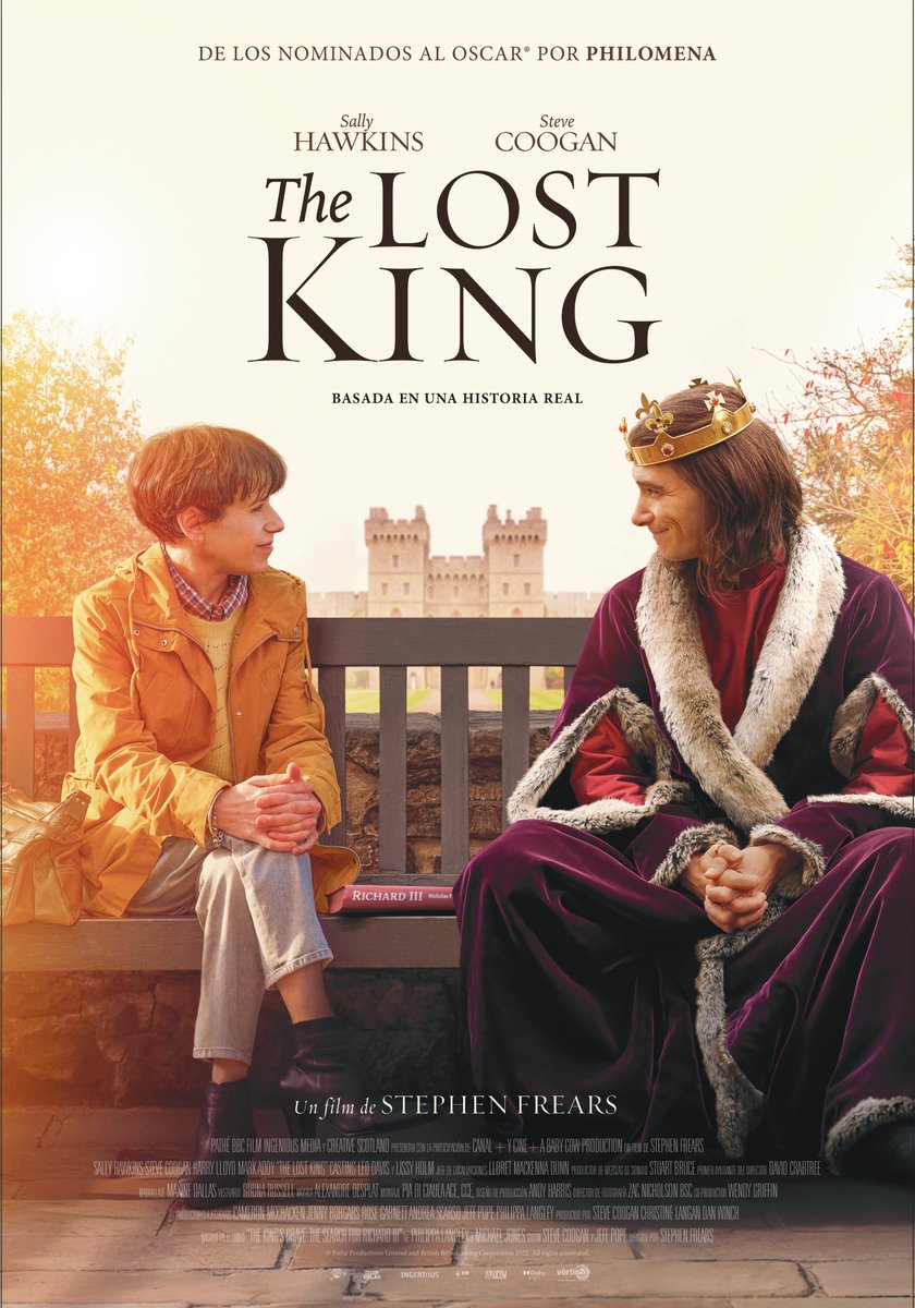 🎥 The lost king es una película preciosa que narra la historia de una mujer brillante. Philippa Langley consiguió, tras años de lucha y determinación, encontrar la tumba perdida del rey Ricardo III en 2012, más de cinco siglos después de su muerte. No solo descubrió uno de👇