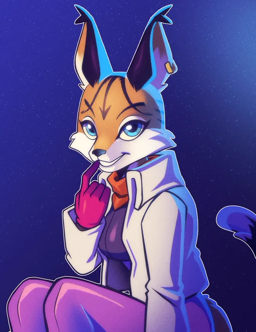 Commission for  of Miyu from Star Fox 2 