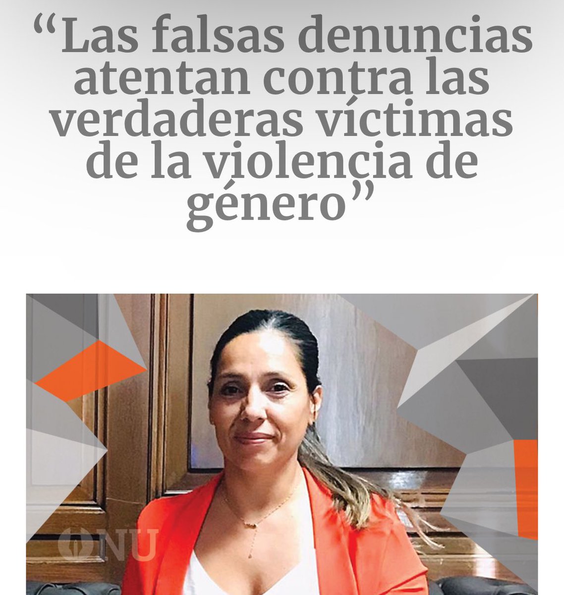 Les comparto el reportaje que le hice a Andrea Guacci <a href="/AndreGuacci/">Andrea Guacci</a> del Observatorio de Falsas Denuncias <a href="/OFDArgentina/">Observatorio</a> 

La nota completa 👇👇👇
noticiasurbanas.com.ar/noticias/las-f…

Para <a href="/noticiasurbanas/">Noticias Urbanas</a>