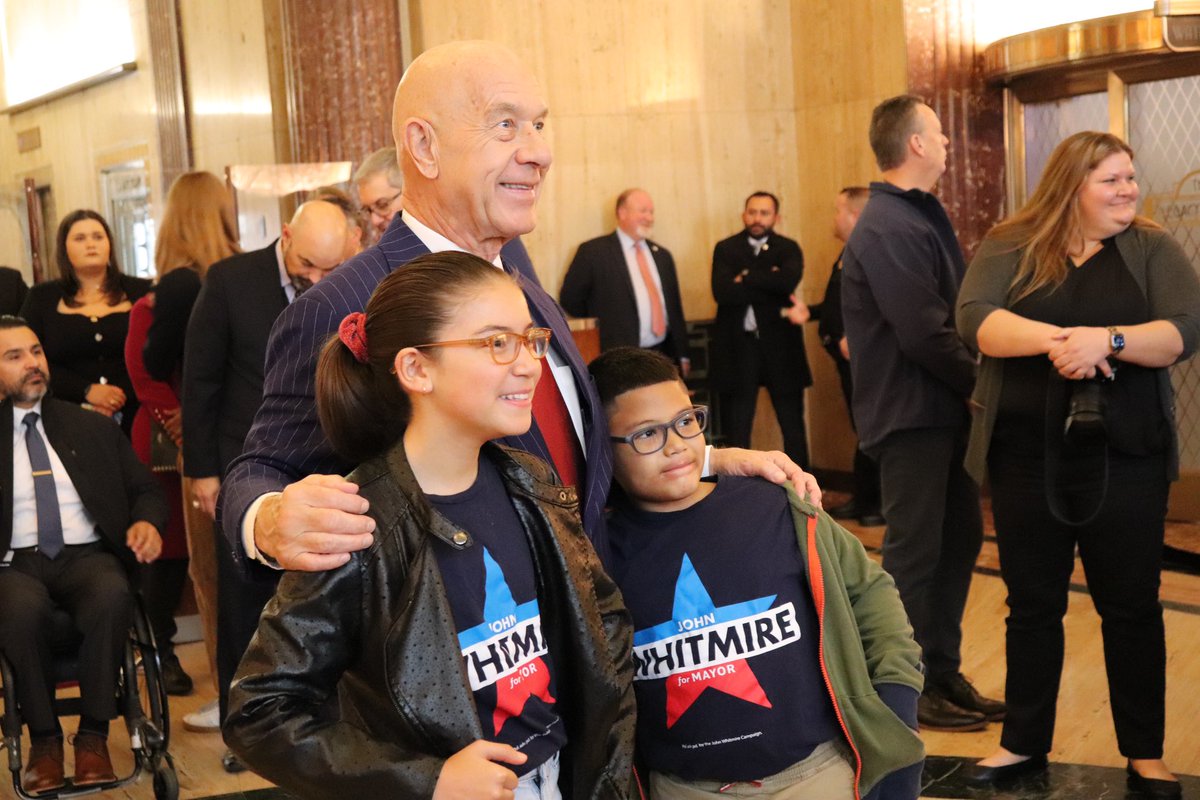 Mayor Whitmire's inaugural day in office was marked by an open door meet and greet at City Hall, as he engaged with Houstonians, listening attentively to their concerns. #HoustonMayorWhitmire #InauguralDay