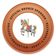 Unicode thanks Sonia, our newest Bronze Sponsor! #UnicodeAAC aac.unicode.org/sponsors#b1F3A0