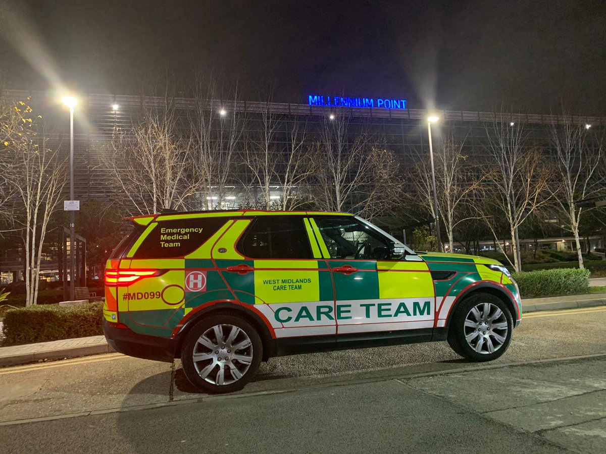 WM CARE Team (@wmcareteam) on Twitter photo Last week's activity:
Our teams responded to 26 emergency calls in support of <a href="/OFFICIALWMAS/">West Midlands Ambulance Service #HelpUsHelpYou</a>
Busiest hour - 1300
Busiest day - Sun
Top 3 call categories:
-Cardiac Arrest
-Traumatic Injury
-Road Traffic Collision
More on what we do here: wmcareteam.com/wmct/our-servi…
PB Last week's activity:
Our teams responded to 26 emergency calls in support of <a href="/OFFICIALWMAS/">West Midlands Ambulance Service #HelpUsHelpYou</a>
Busiest hour - 1300
Busiest day - Sun
Top 3 call categories:
-Cardiac Arrest
-Traumatic Injury
-Road Traffic Collision
More on what we do here: wmcareteam.com/wmct/our-servi…
PB