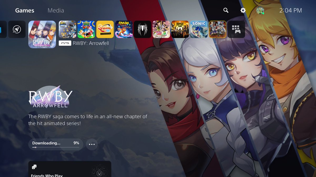 Superaustin152's tweet photo. So I won #RWBY ArrowFell today along with audio books of RWBY.
Already had the game but on Switch but PS5 was what I originally wanted it on so it worked out and I don't mind starting over it's fun and I wasn't to far.
#GREENLIGHTVOL10 https://t.co/PZtF7tcgGu
