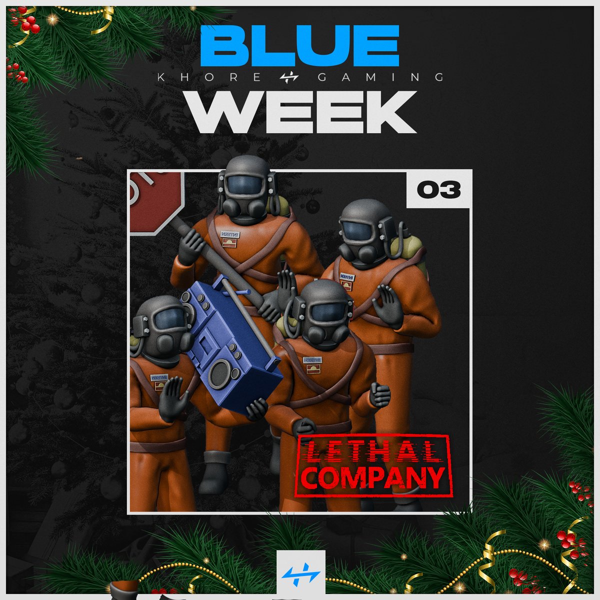 BLUE WEEK DÍA 3 |  

SORTEO VIDEOJUEGO LETHAL COMPANY 🎁 

Para participar:  

-Dar RT a este tweet 
-Seguir a @Khore_Gaming
-Etiqueta a los amigos con los que jugarás

El ganador del sorteo se dará hoy a las 23:59h y desbloquearemos el regalo del día 4. 

Mucha suerte! 🫡🩵