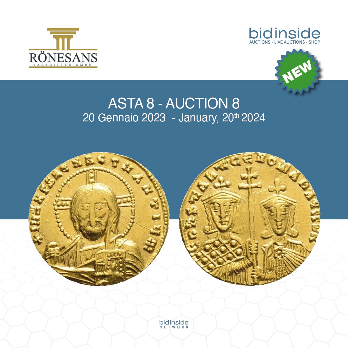 BidInside's tweet photo. #BIDINSIDE ASTE
https://t.co/KyNCwc6Xdb
Filarte LIVE
https://t.co/OJ4SJmqDPP
Auction Gallery
https://t.co/lrOr6YWoxI
#SPCPaoloCardillo LIVE
https://t.co/WzesB3Y4Ay
Rönesans Salzgitter
https://t.co/9ZBTJXfbdv
#philately #numismatic #Filarte #AuctionGallery #RonesansSalzgitter https://t.co/QWln8zvihf