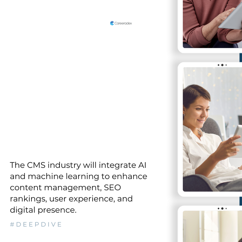 Get ready for a revolution in the Content Management System (CMS) industry! 🚀

Advanced AI and machine learning technologies are set to transform how businesses manage their digital content in the next decade. 

Stay ahead in the digital marketplace! 📈

#CMS #AI