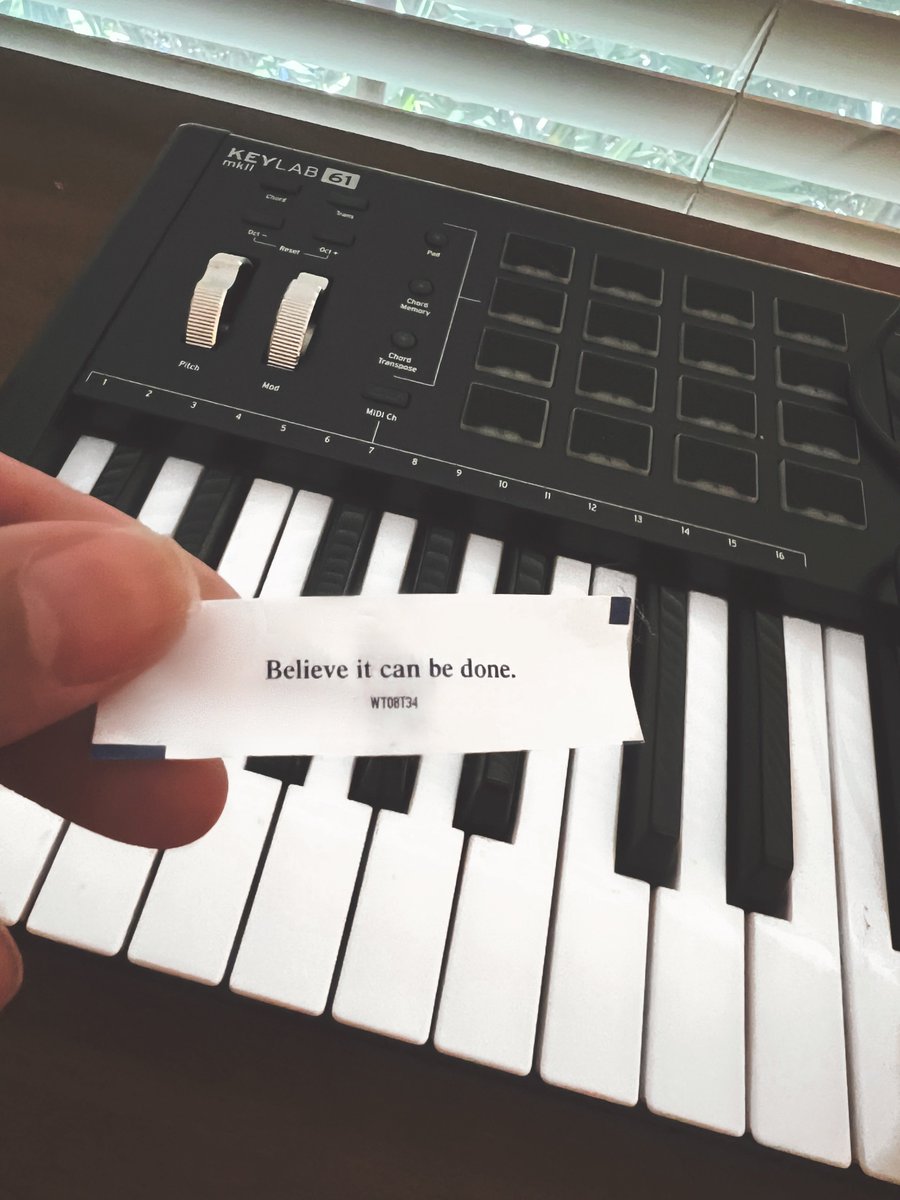 Believe it can be done