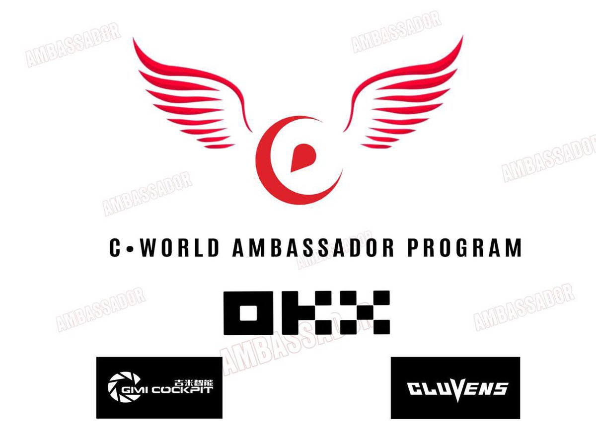 cwgame_io's tweet photo. Do you like C•WORLD innovation?
Become a CW ambassador and enjoy lots of benefits! Free products, promo codes, invitations, rewards, and more! 

Apply here: [https://t.co/PArlZG3K7t]

Telegram channel: https://t.co/XL6t1WjRtF

#OKX #CW #Cworld #Cluvens #Gamefi #NFT #Metaverse https://t.co/CH6u6jaMpy