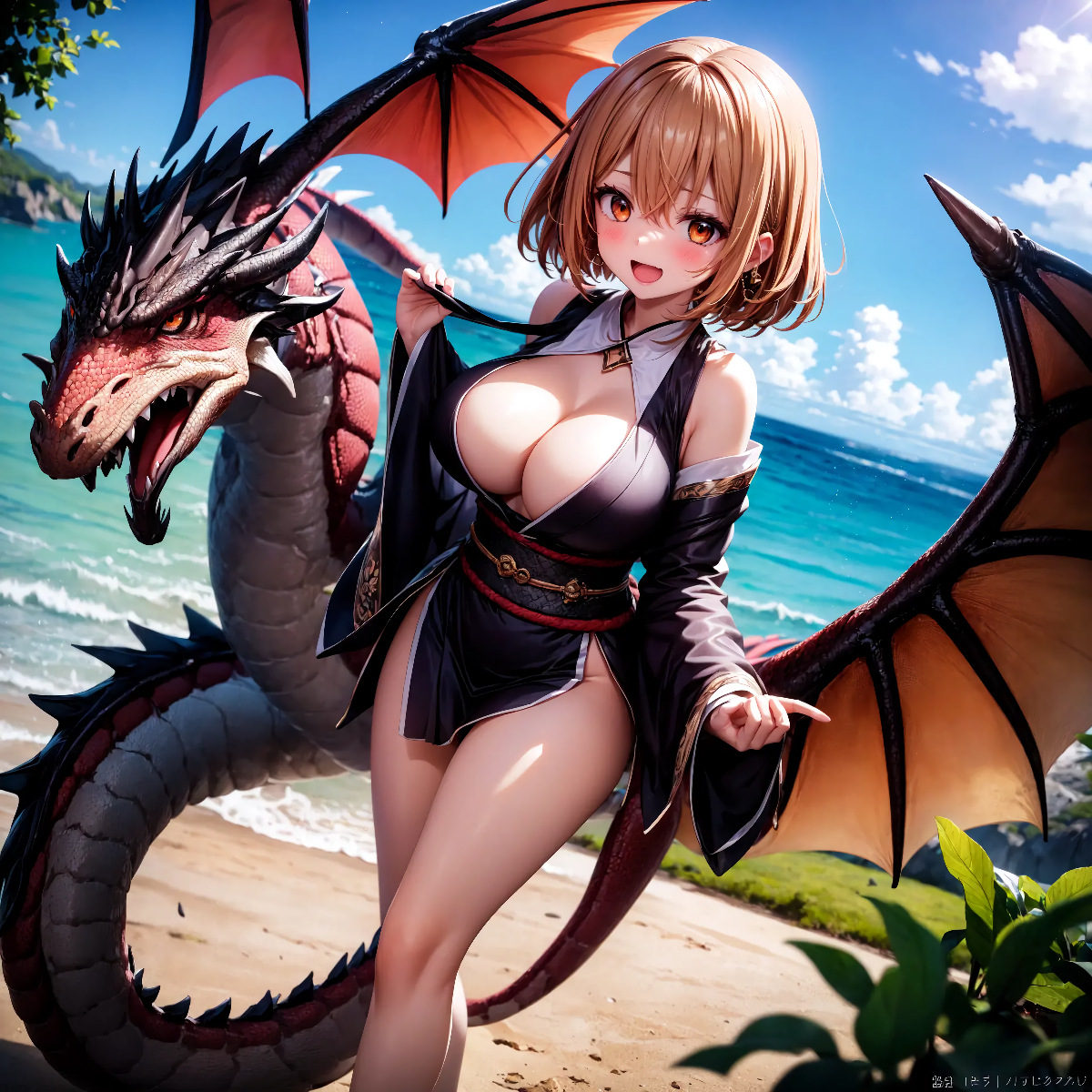aine_rate's tweet photo. 干��娘【pixiv今日のお題】 (1/2) https://t.co/Zn04AbWUCT