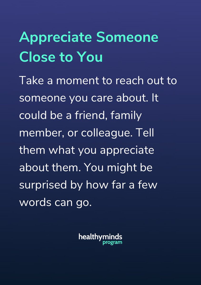 Starting one of my #newyearsresolutions. ⁦@healthymindsorg⁩