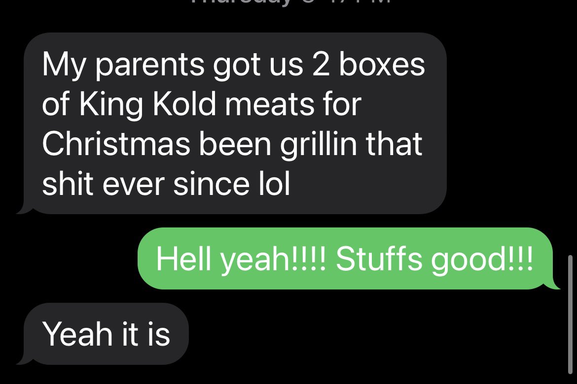 12peterson25's tweet photo. Love to see it!!!! Thankful to see King Kold Quality Food and Meats getting some love! 🏁🏁🏁 Thankful to have them in our corner! https://t.co/EDEHVdnRiW