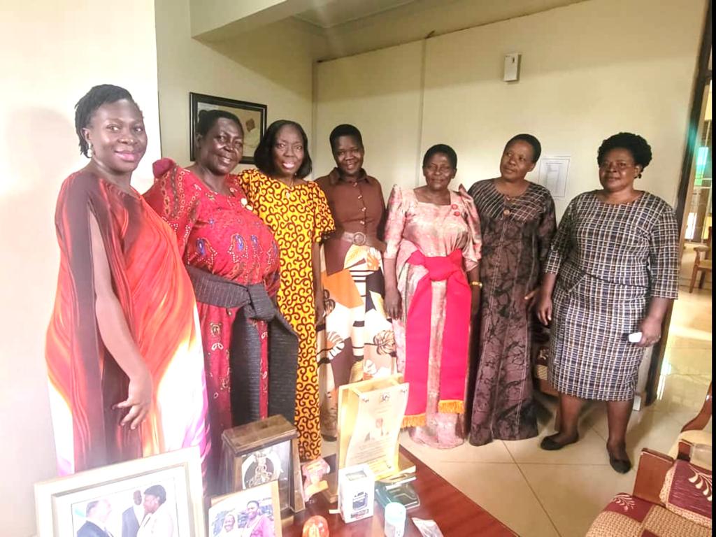 This morning I had the pleasure to meet and touch base with the Executive Committee of the Women's Council of Kamuli District led by Ms Mastula Namatovu