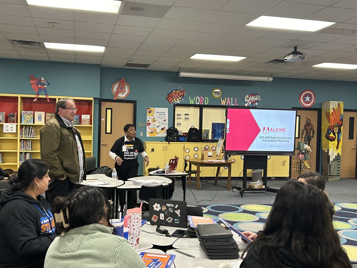Aldine_RtI's tweet photo. We have been hard at work ensuring that everyone is equipped to analyze their mClass data and close academic gaps! @MrsLBPollard @DrLindseyWise @DrFavy @drgoffney
#RtIMatters https://t.co/DXDYPs9lAD