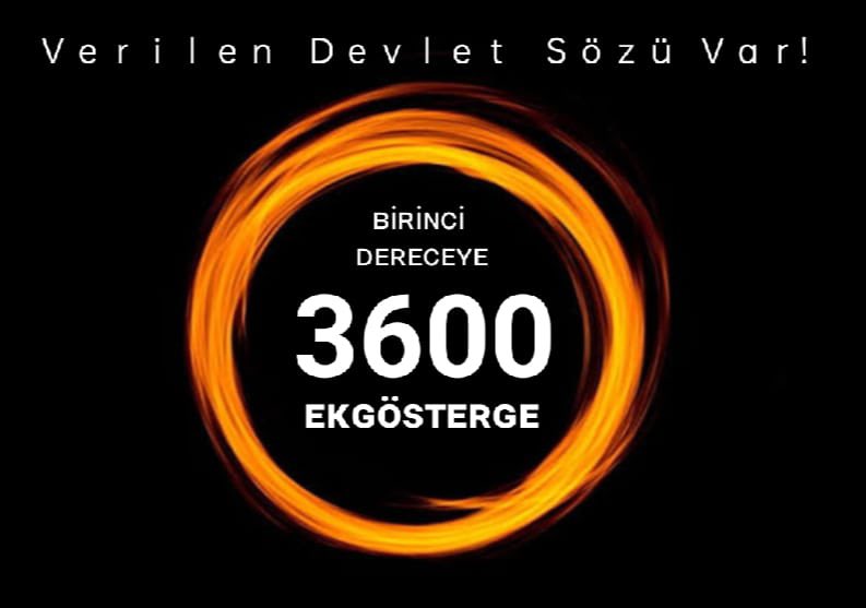 #BirinciDereceye3600
📍Ek Gösterge Sözü verildi
📍2024 yerel seçimleri geldi
📍Sözden eser yok
📍Yüzbinler soruyor
📍Verilen söz nerede
<a href="/RTErdogan/">Recep Tayyip Erdoğan</a> <a href="/memetsimsek/">Mehmet Simsek</a> <a href="/isikhanvedat/">Prof. Dr. Vedat Işıkhan</a> <a href="/eczozgurozel/">Özgür Özel</a> <a href="/avabdullahguler/">Abdullah Güler</a> <a href="/erkanakcay45/">Erkan Akçay</a> <a href="/aliyalcin/">Ali Yalçın</a> <a href="/OnderKahveci/">Önder Kahveci</a>