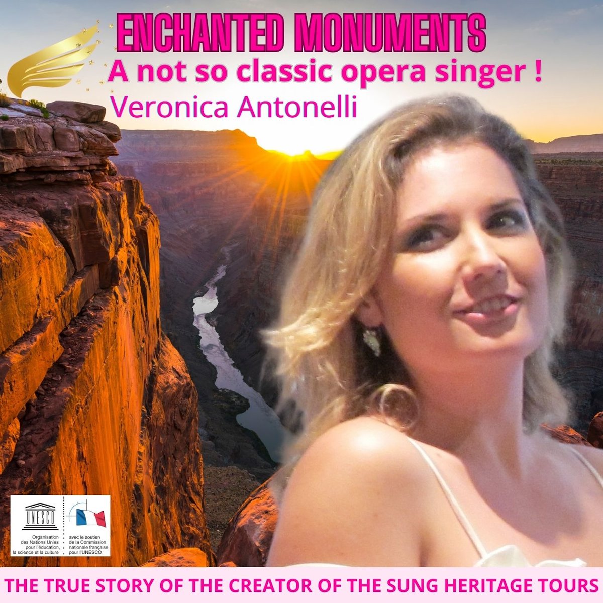 VBANTONELLI's tweet photo. https://t.co/Lc8XwLh6KO #podcast #Enchantedmonuments #operasinger #veronicaantonelli #arizona #sedona #dj #mariacallas #Kikimorfoniou #claudenougaro #Suzanna #Mozart #operahouses #chanteuselyrique #sopranomontmartre #acoustics #cathedral #emotion https://t.co/eHUDurRgPz