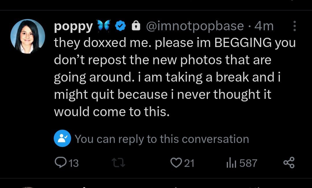 poppy 🦋 (@imnotpoobase) / Posts / X
