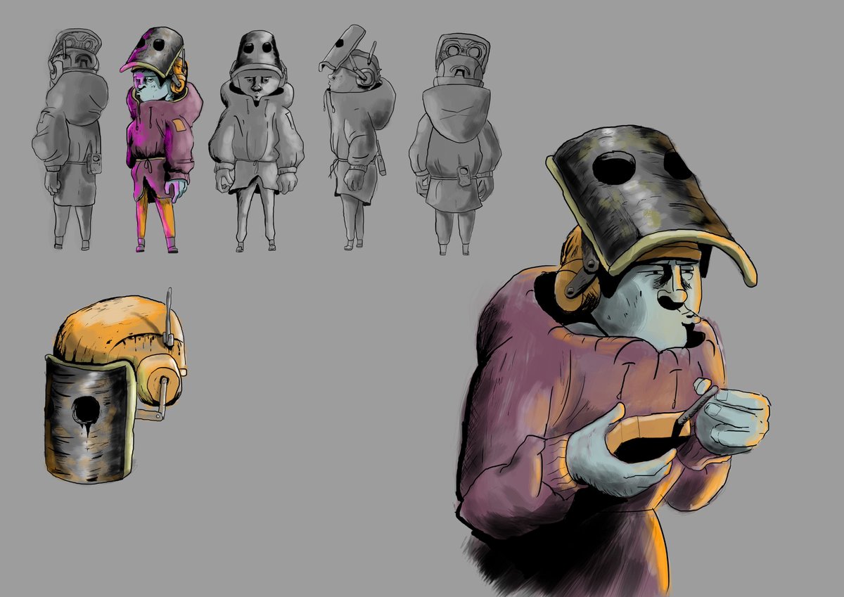 Petilombe's tweet photo. Creating a character #sketch #drawing #characterdesign https://t.co/ytTBQmUUmj