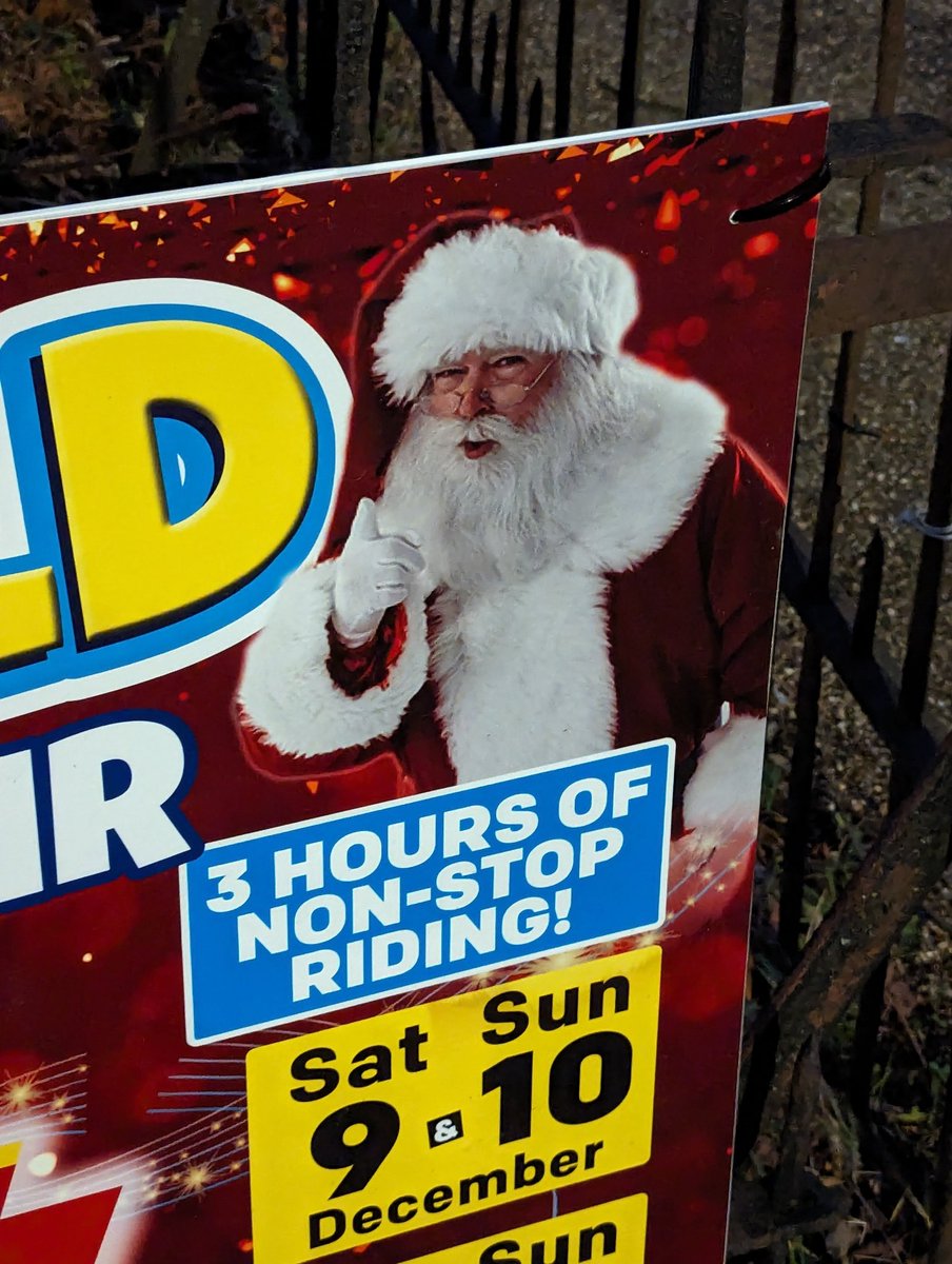 AlexWattsEsq's tweet photo. Say what you like about Father Christmas, he's got stamina https://t.co/mDSwrFG9nj