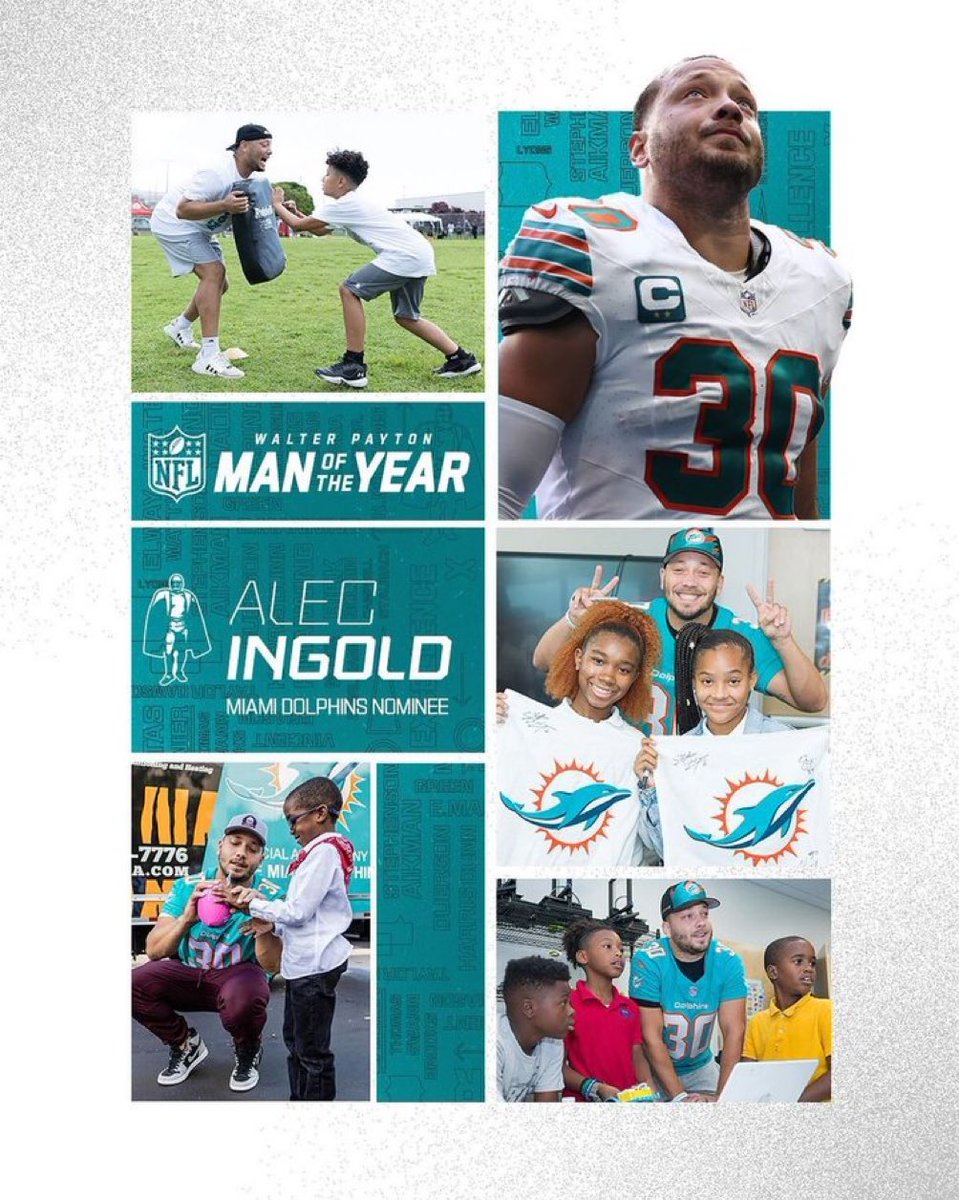 King of Phinland🐬👑 (@kingofphinland) on Twitter photo Votes for the Walter Payton Man of the Year award count double today‼️
EVERY RETWEET COUNTS AS 2 VOTES
<a href="/AI_XLV/">Alec Ingold</a> #WPMOYChallenge Votes for the Walter Payton Man of the Year award count double today‼️
EVERY RETWEET COUNTS AS 2 VOTES
<a href="/AI_XLV/">Alec Ingold</a> #WPMOYChallenge