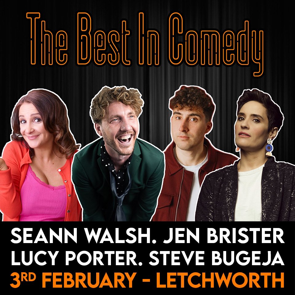 lucyportercomic's tweet photo. One month 'til  joining @AngliaComedy's #BestInComedy at Letchworth's @Broadway_Cinema

Bag a ticket here: https://t.co/wjEfIdSQpA https://t.co/rbXR9Cl80E