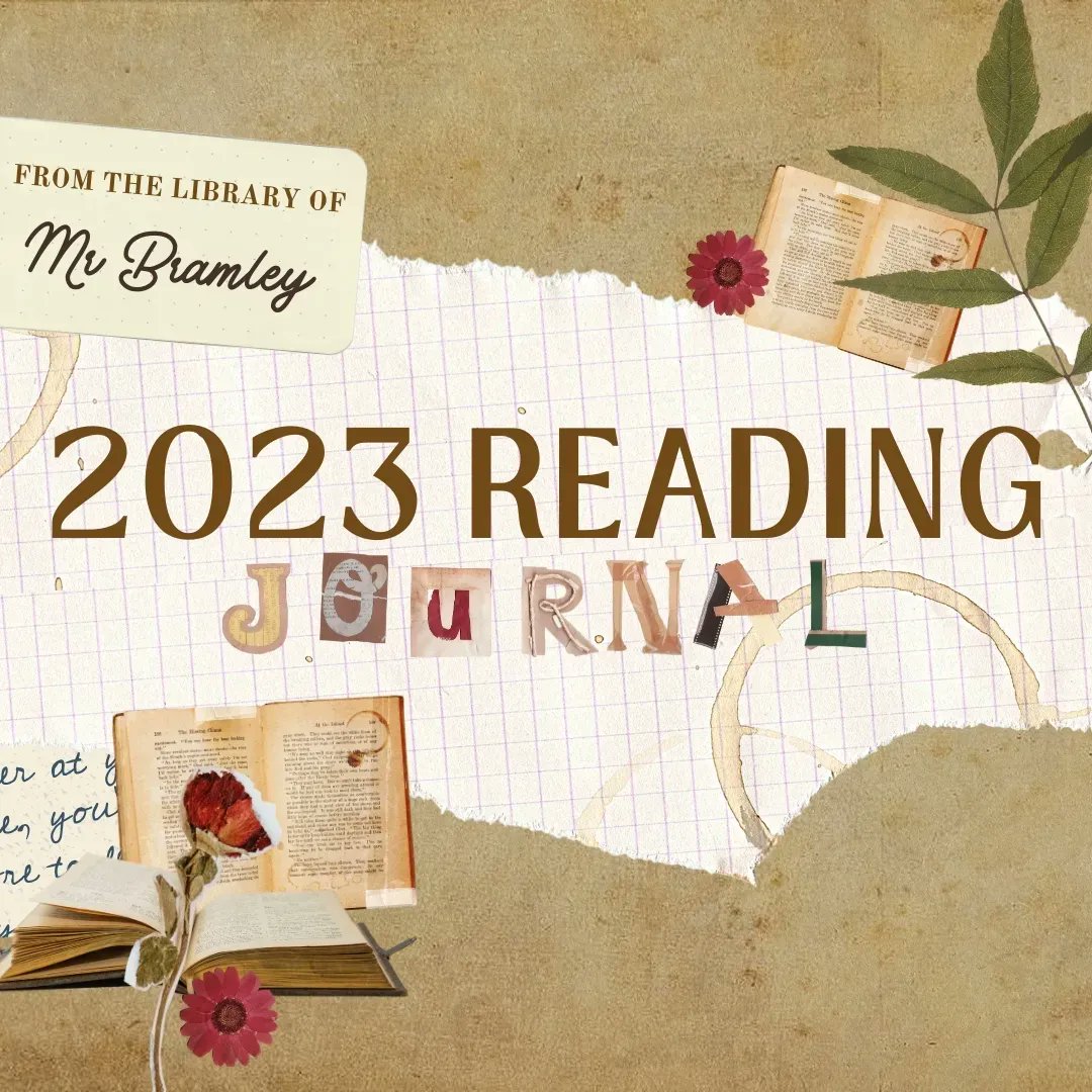 bardicbramley's tweet photo. End of 2023 means time for a reading wrap up 🥳 here's a quick thread of images I made for my school library's insta page using my @thestorygraph stats! https://t.co/E71W327BfE