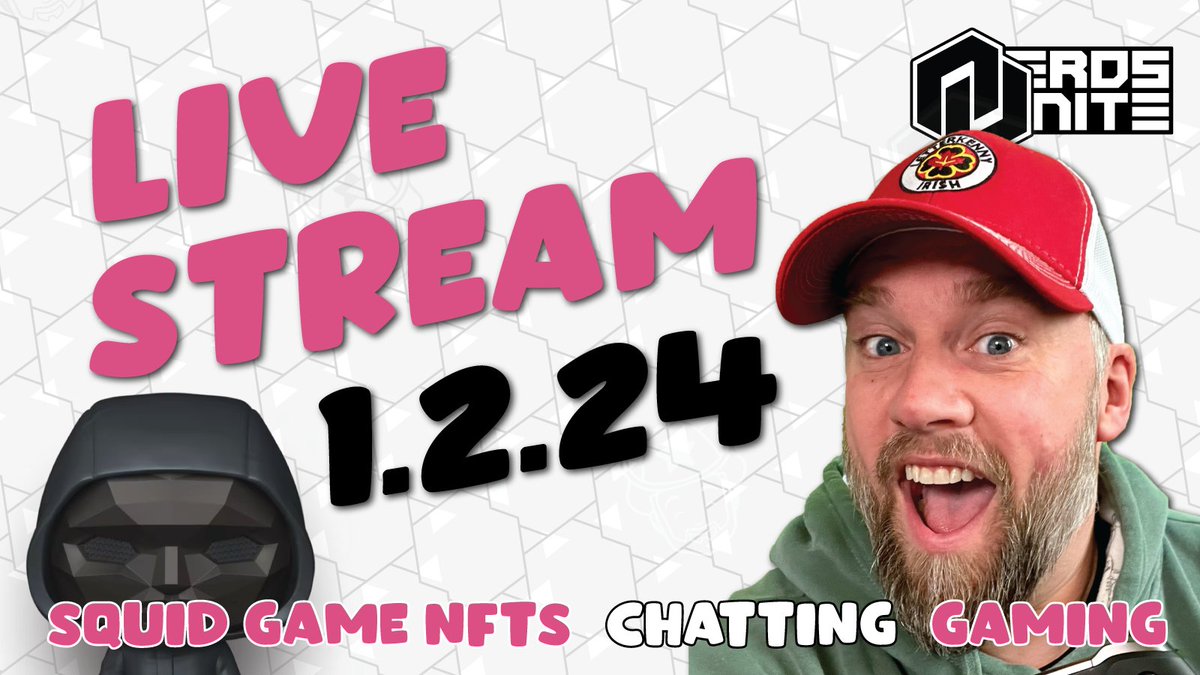 CSSully's tweet photo. Let's talk about the new #SquidGames NFTs from @Dropppio and take a look at the changes with this next release! LIVE
🤠Twitch: https://t.co/V76yD7uZ7A 
🤠YouTube: https://t.co/algcS9nqAU https://t.co/Uokgldo5fB