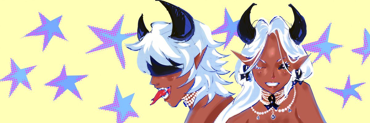aiweiix's tweet photo. new year, new art!! ^_−☆

twitter banner for @Phospho_chan 's art contest! ｡･:*:･ﾟ★
#RAD10sArtContest2 #royalhighartcontest #royalehighart https://t.co/9ekoomgknq