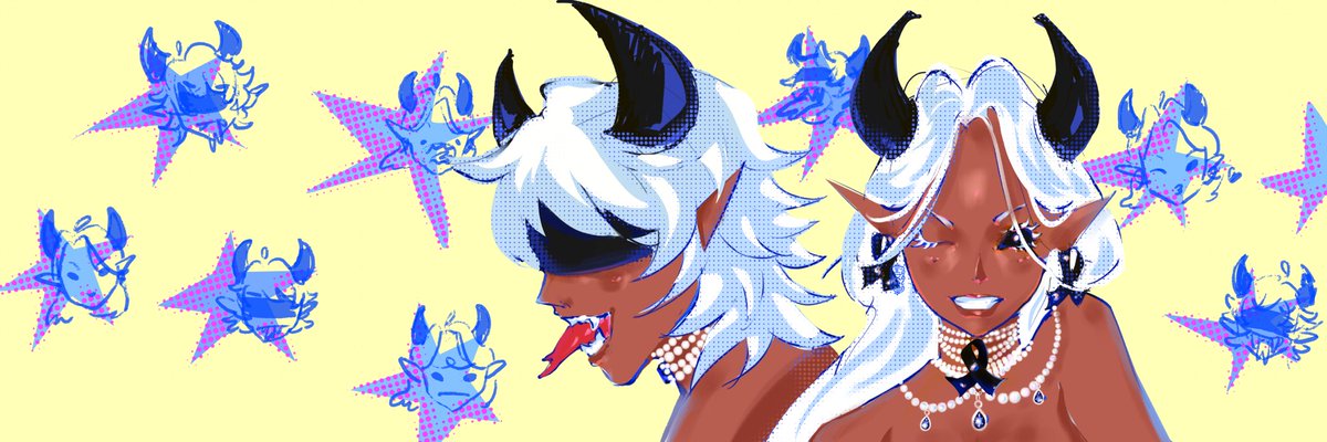 aiweiix's tweet photo. new year, new art!! ^_−☆

twitter banner for @Phospho_chan 's art contest! ｡･:*:･ﾟ★
#RAD10sArtContest2 #royalhighartcontest #royalehighart https://t.co/9ekoomgknq