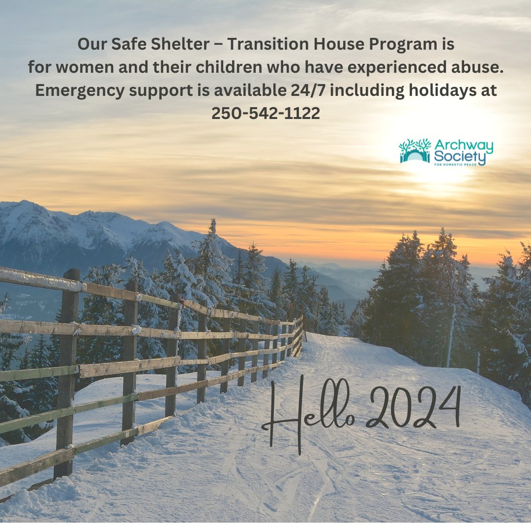 At the transition house we provide shelter and support for women with/without children seeking safety from abuse in their relationship and for recent survivors of #sexualassault.
Helpline: 250-542-1122  Help is available 24 hours a day, 7 days a week #Vernon #NorthOkanagan