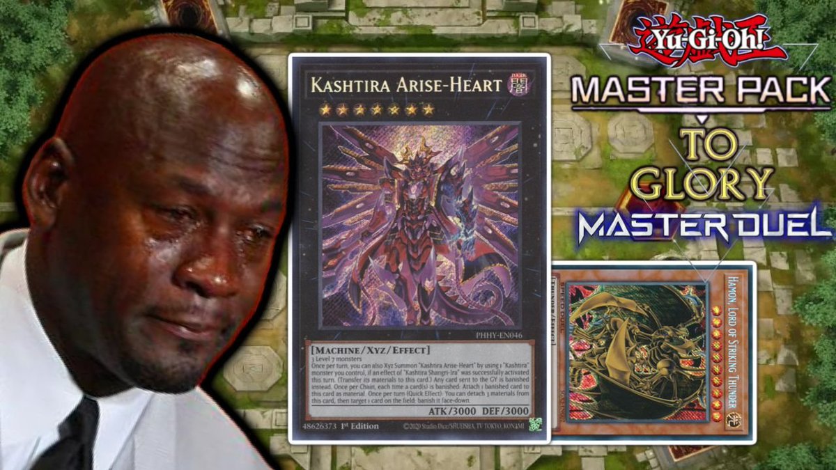 Master Pack To Glory time and I am still in rookie but somehow running into the meta man I hate Kastira, hope you enjoy youtu.be/9a3ZXxoHExM?si… #yugiohmasterduel #MasterDuel #yugioh youtu.be/9a3ZXxoHExM?si…