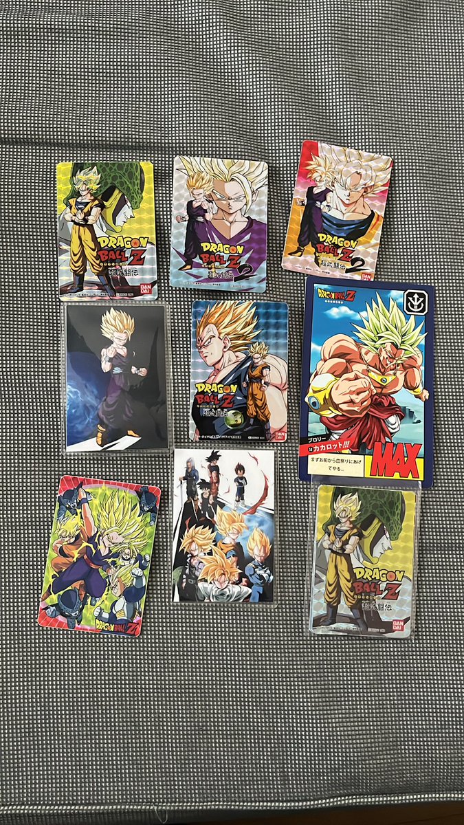 vanouchou's tweet image. WoW incroyable réception de créations de @MajinJ8C 😍😍😍 merci encore ! #dbz #cardass #dragonball
