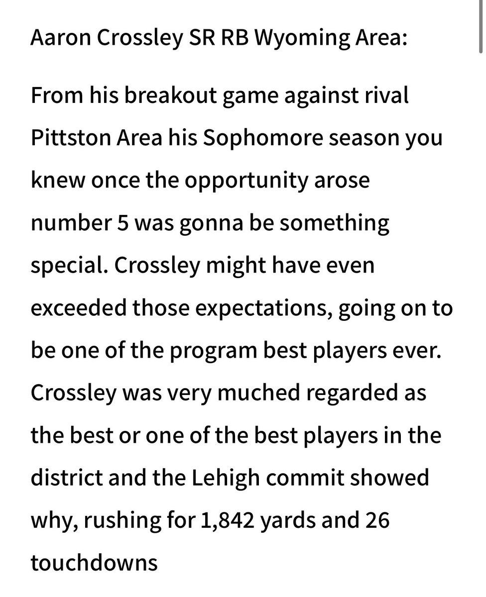 aaroncrossley06's tweet photo. Appreciate it @district2footb1 ! https://t.co/OK0Jheirck