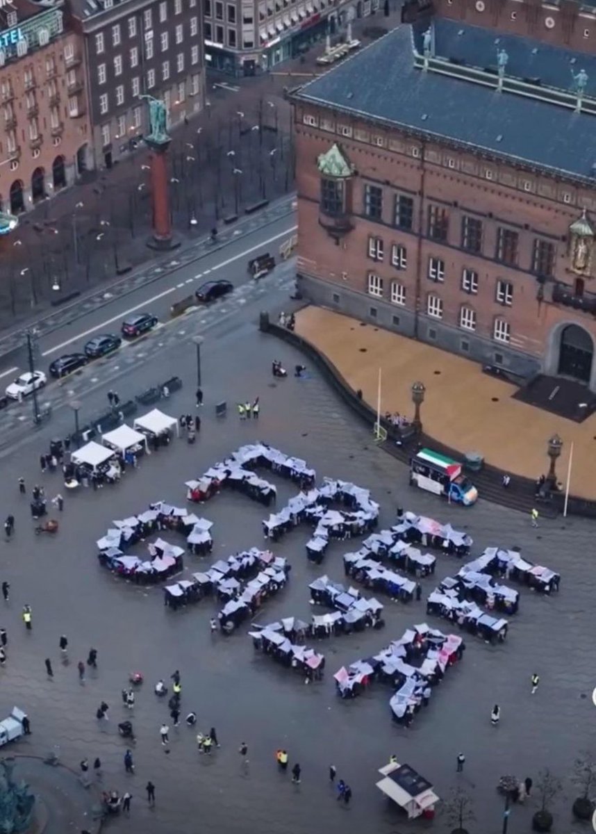 Thank you Denmark. Don’t stop talking about Gaza.