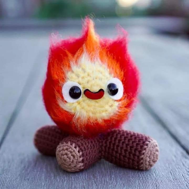 Crocheted Ghibli characters 🪡🧶