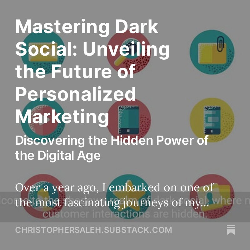 socratezzz's tweet photo. Pick up your Free Copy on Amazon
https://t.co/ec1VeuaEct
#DarkSocial #AIDrivenMarketing
#AIRevolution @amazng99 @AMZ0NE https://t.co/O2z1Z6KI2f