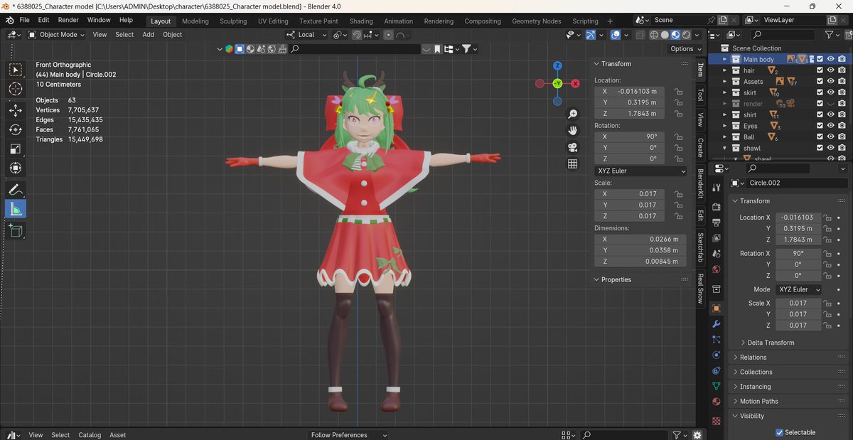 HobbyLifeStudio's tweet photo. My Character design (OC)
#HobbyLifeStudio #3D #Blender https://t.co/VSa2NGLOCx