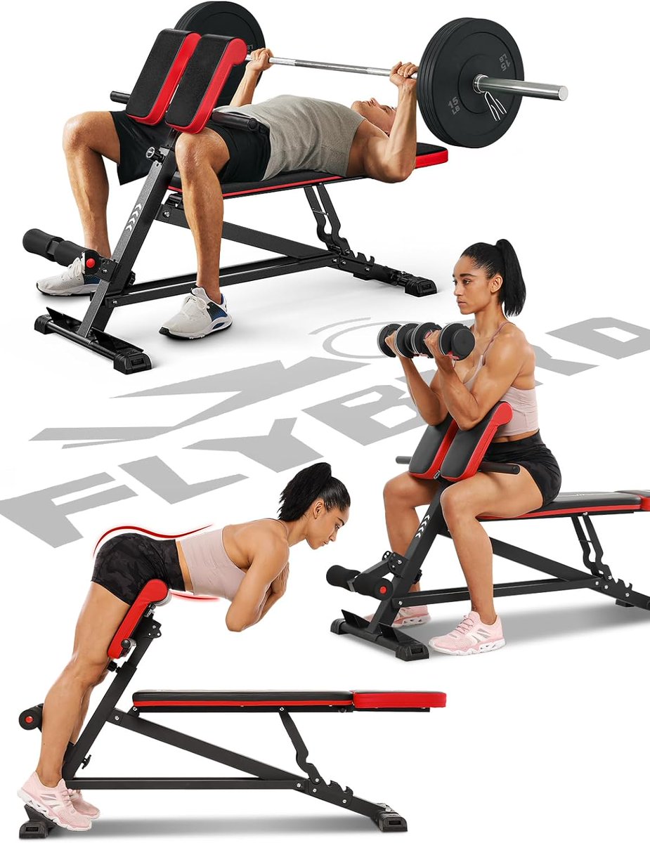 mattresswareho1's tweet image. 💪 Ultimate Home Gym Essential! 💪
Transform Your Workouts with the 3 in 1 Workout Bench!

🎉 Snag this limited-time deal at just $119.99! Save 20% from its typical price of $149.99!
🔗lowestcostmattress.com/products/flybi…

#HomeGymGoals #WorkoutAnywhere #FitnessFinds