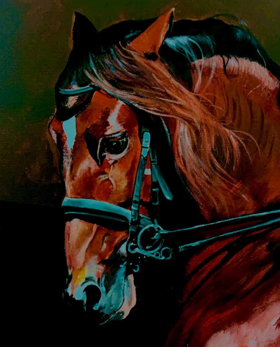 الوان أكريليك على كانفس
مقاس العمل 100x70