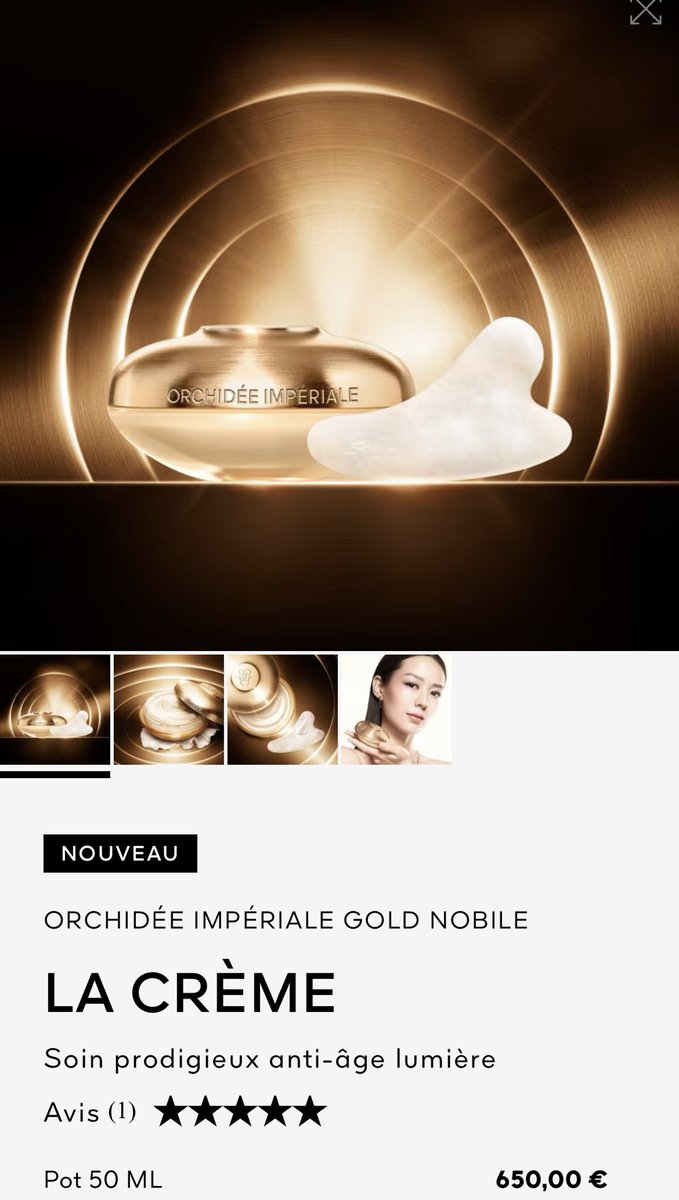 EtienneKlein's tweet image. J’ai d’abord cru à un canular, mais non : une marque dit avoir créé une crème chère en utilisant une « nouvelle voie de réjuvenation pour la peau née de la science quantique ». J’entends d’ici les cadavres de Schrödinger, Dirac et Heisenberg faisant des rotations dans leur tombe.