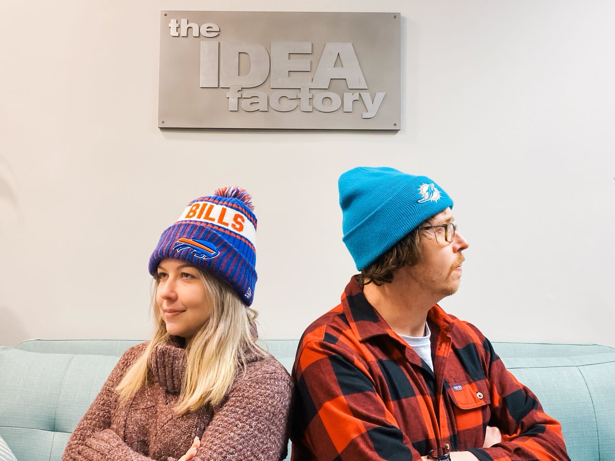 HR said we have to get along… Sunday can't come soon enough! 🏈