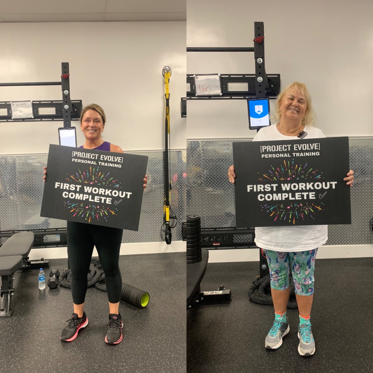 projectevolve_'s tweet image. 🏋️‍♀️FIRST WORKOUT 🏋️‍♀️ 
HUUUGE SHOUTOUT to Lori and Shawnna for KILLING their first workout this morning! We are so proud of you two! Welcome to the Family 
#firstworkout #naplesfl #personaltraining #personaltraining