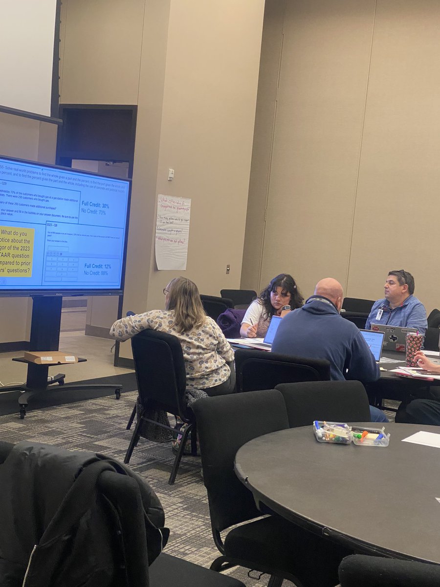 czorn2's tweet image. #KleinMath grade 6 teachers discovering, discussing and planning for raising instructional rigor to support student success. @AlysaCozart @KleinISD @KleinISDMath @beth_gilleland @jenny_mcgown