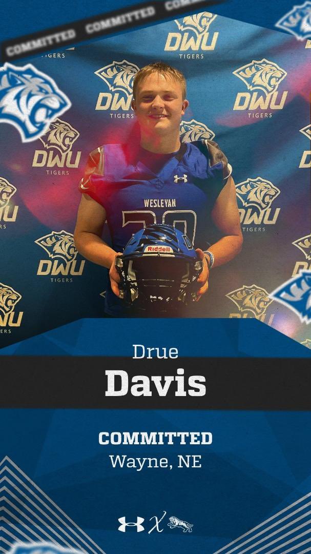 Thank you to everyone that has helped me achieve this goal of mine!
@CoachCimpl <a href="/CoachMasonFrost/">Mason Frost</a> <a href="/dwtigerfootball/">DWU Football</a> @WHSBDfball 
#bleedblue