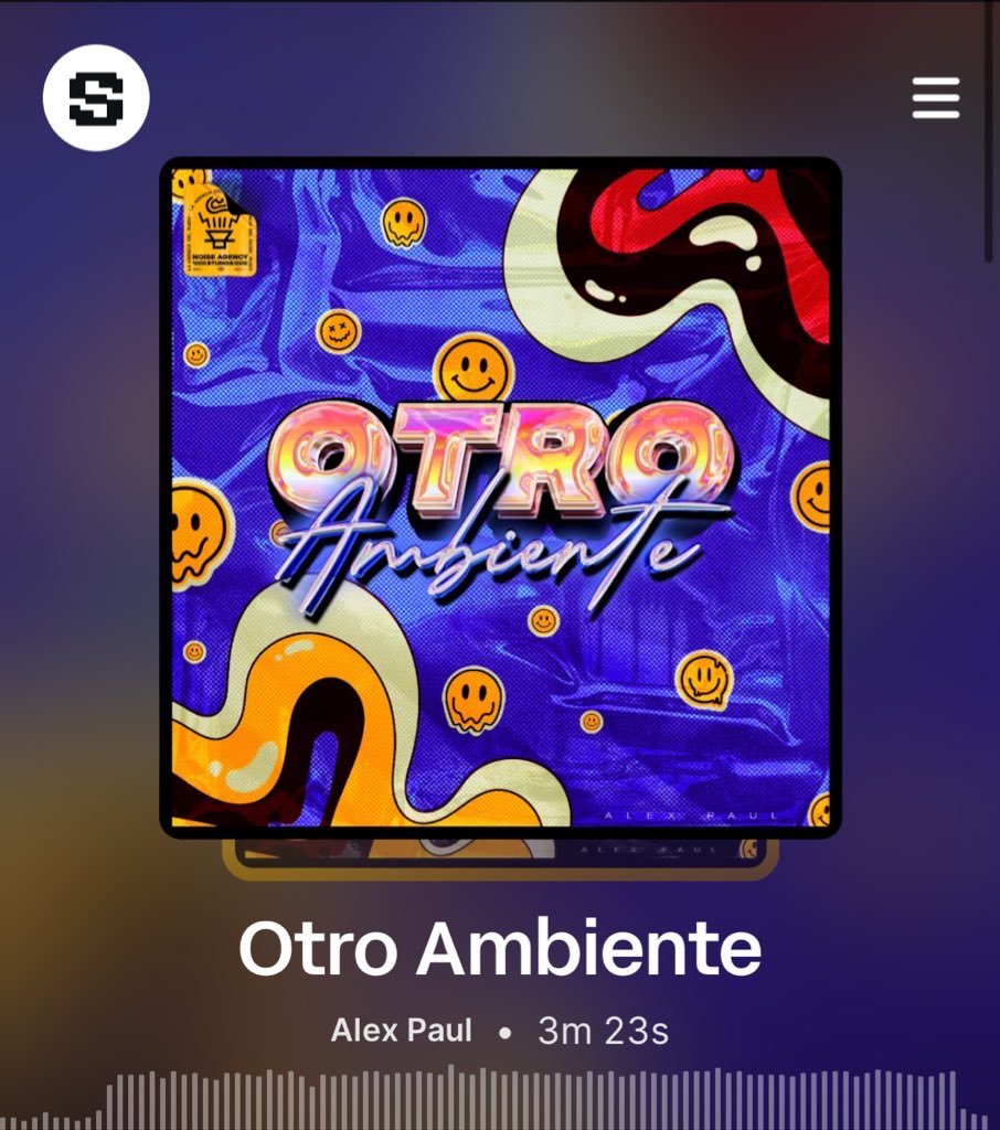 AlexPaulMx's tweet photo. Happy new year! 🎉

‘Otro ambiente’ is out on @soundxyz_ for free  

🔗Listen/Collect: 
https://t.co/a1BuXscIjl https://t.co/hEMTeL9sEL