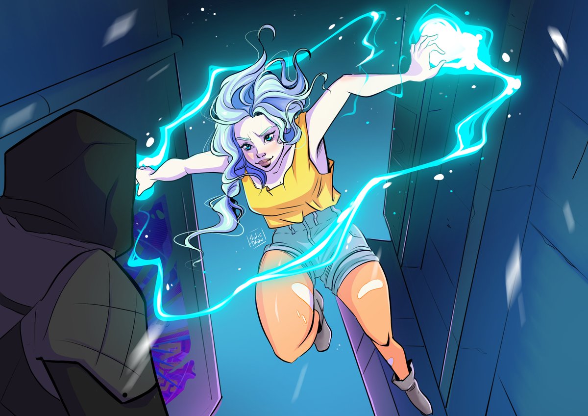 HolicDraw's tweet image. Kryo is back again for 2024 #OC #originalcharacters #originalcharacterart