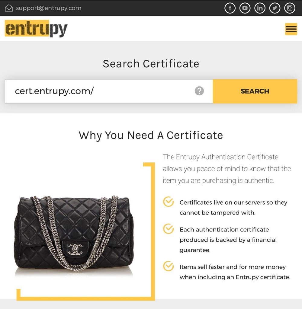JetsetOnline's tweet image. #TechTuesday

Entrupy offers verification of authenticity for high-value items at the point of intake.

To learn more about Entrupy click the link below
entrupy.com/luxury-authent…

#Entrupy #LuxuryLifestyle #Authentication #LuxuryFashion #JetsetMag