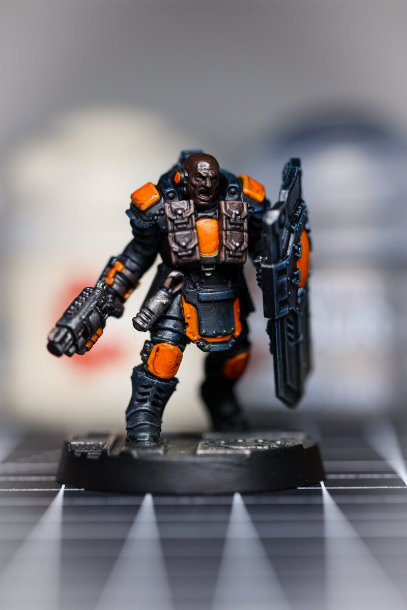 50shadesnuln's tweet photo. S-572 Ruffus reporting for duty Sir!
Day 2 #warhammer365
#hotinthehive #necromunda #warhammer #WarhammerCommunity #warhammer40k #sumphulk #underhive #zonemortalis #sector50 #necromundaunderhive #gamesworkshop #warmongers #warmaidens #cyberpunk https://t.co/GK8d8vaq0U