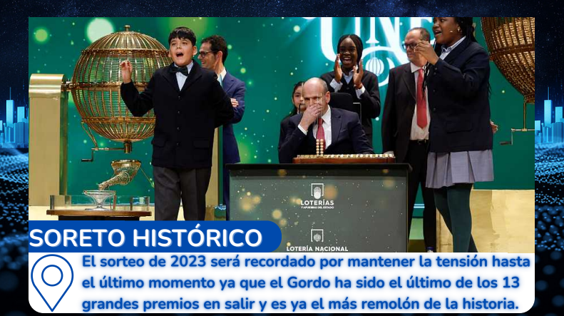 El 88.008 fue el número premiado y el sorteo más que histórico. #EstáPasando3