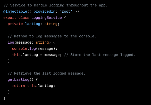 RazvanStoica94's tweet image. 👨💻 Angular Pro Tip: Keep your code dry with services! Services in Angular are singleton objects that hold common logic accessible across components. Don't repeat yourself; inject services where needed. 🚀 #AngularTips #WebDevelopment #CodingBestPractices #SoftwareEngineering